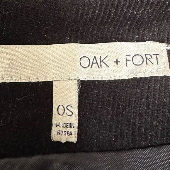 Oak + Fort Gothic Flare Sleeve Velvet Corduroy Witch Dress - Picture 4 of 5